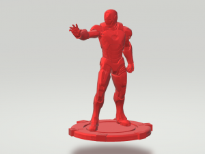 iron man Modèles 3D en vedette