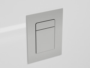 meteor grey wall mounted toilet 3D 模型