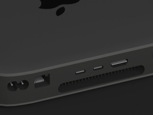 apple mac mini dark grey Modelo 3D