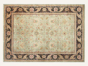 3 persian carpets rug model 3D Model