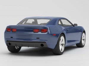 chevrolet camaro car Modello 3D