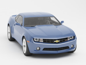 chevrolet camaro car Modello 3D