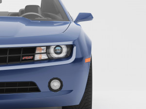 chevrolet camaro car Modello 3D