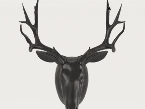 deer mount wall decoration 3D Model