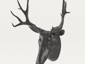 deer mount wall decoration 3D Model