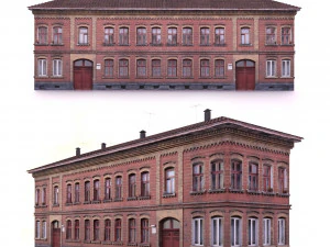 クラシックな建物 3Dモデル