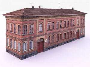 classic building Model 3D