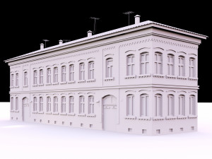 classic building Model 3D