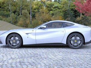 ferrari f12 berlinetta car Model 3D