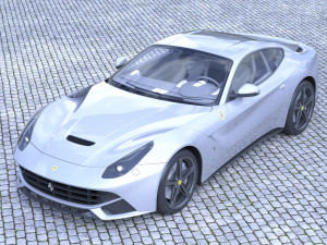 ferrari f12 berlinetta car Model 3D