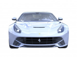 ferrari f12 berlinetta car Model 3D