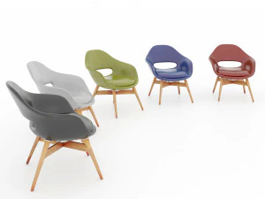 modern arm chair 3D Model