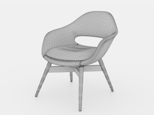 modern arm chair Modèle 3D