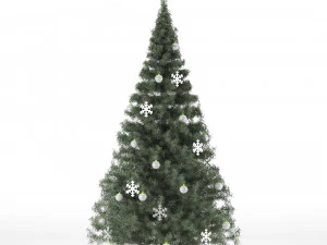 Of Christmas decoration tree 3D Model