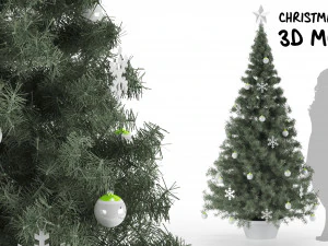 Of Christmas decoration tree 3D Model