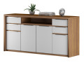Buffet sideboard table with decoration set Modèle 3D