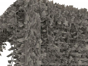 Pergola Vine Bower plante grimpante Modèle 3D