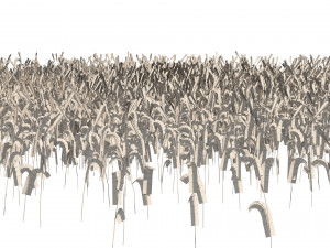 Golden wheat field 3D 模型