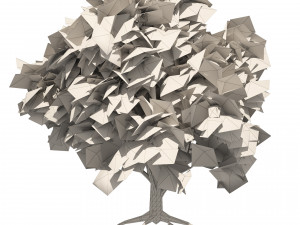3 Elder Berry Fruit Trees 3D Model