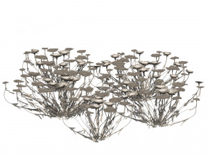 Water lily flower 3Dモデル