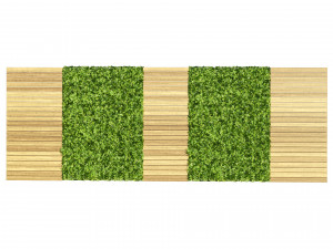 Green wall 3D Model
