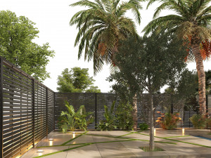 Arabic desert oasis garden - Waha Modelo 3D