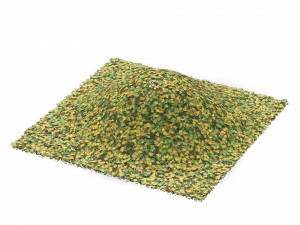 Yellow and Green Leafpile Modelo 3D