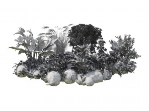 Spring Flower Collection 3D Модель