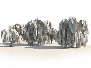 Summer and fall weeping willow trees with free 3D 模型