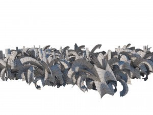 Evergreen fern plants 3Dモデル