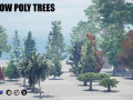 45 low poly trees collection pack Modello 3D