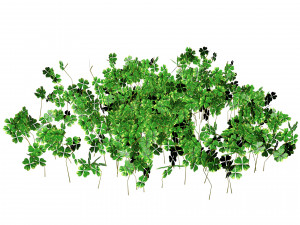 17 Stylized Game Ready Forest Assets 3D 模型