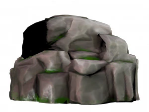 17 Stylized Game Ready Forest Assets 3D Model