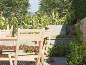 Versatile Landscape Garden 3D Model