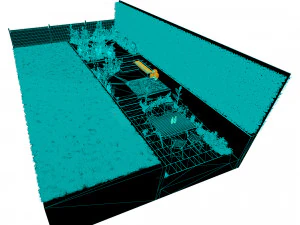 Versatile Landscape Garden 3D Model