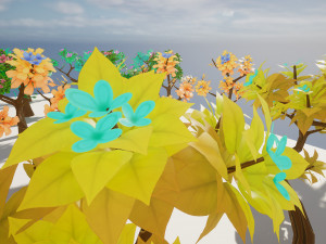 Stylized Trees and Foliage Pack 3D Model