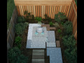 Courtyard patio landscape 3D Model