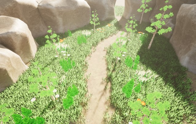 Stylized Low Poly Game Environment 3D Scenes 3D 모델 .c4d .max .obj .3ds .fbx .stl .blend 