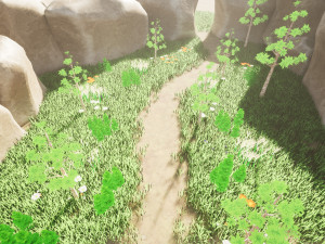 Stylized Low Poly Game Environment 3D Scenes 3D Model