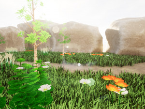 Stylized Low Poly Game Environment 3D Scenes 3D 모델