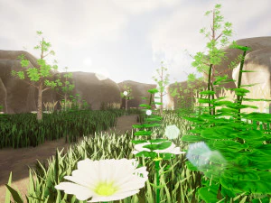 Stylized Low Poly Game Environment 3D Scenes 3D Model
