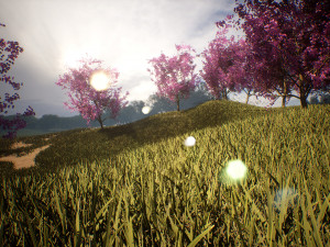 Blossom Sikora forest trees 3d scene 3D 모델