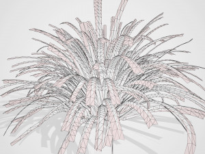 Banana Boat grass 3d Pack Modèle 3D