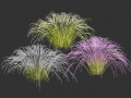 Purple Love Grass Collection Modello 3D