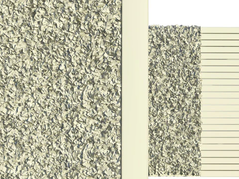 3D Green Wall Collection 3D Model