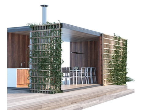 Realistic Pergola 3D Collection 3D 모델