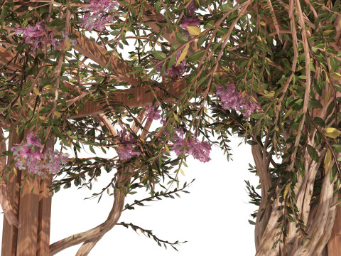 Realistic Pergola 3D Collection 3D 모델