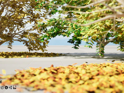 Pohon Segala Musim Model 3D