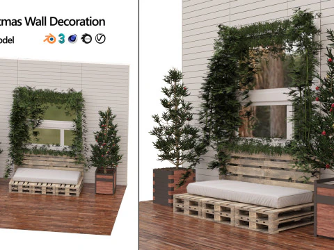 33 Realistic Landscape Gardens Collection part01 3D Model