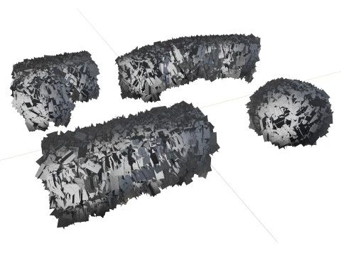 Boxwood Plant 3D Model